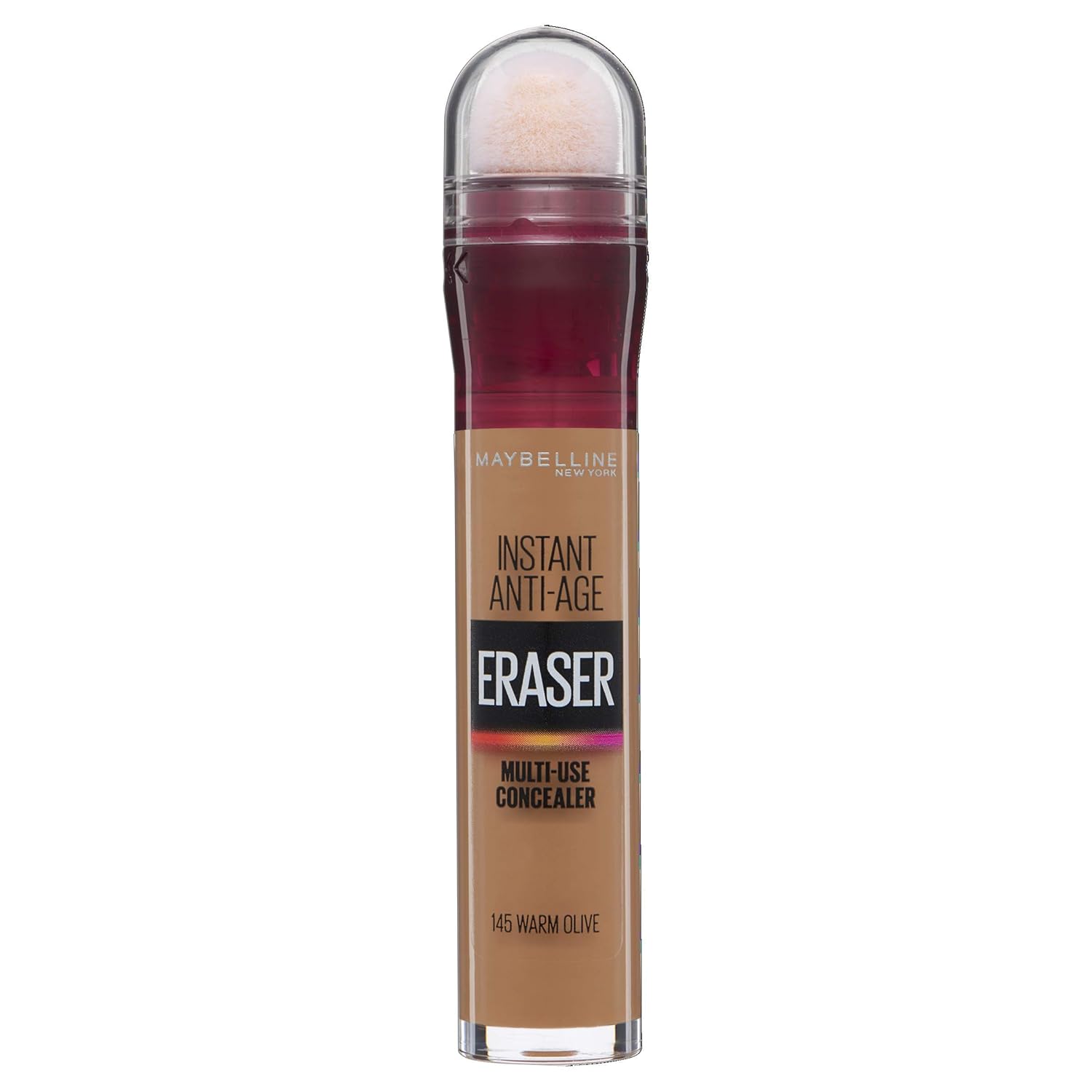 Maybelline Instant Anti Age Eraser Concealer, 145 Warm Olive, 6.8ml