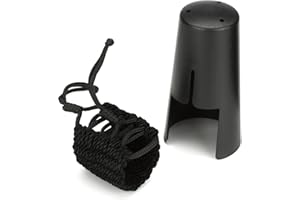 Vandoren LC31P Klassik Ligature and Plastic Cap for Bb Clarinet, black