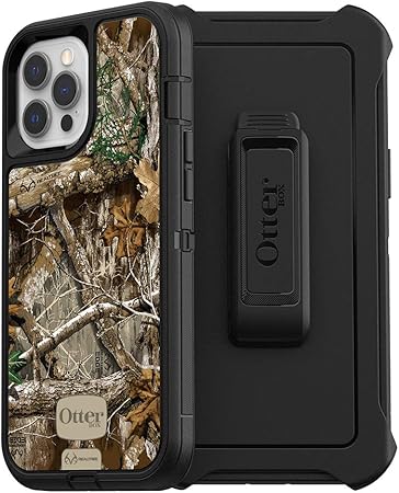 Otterbox Defender Series Screenless Edition Case For Iphone 12 Pro Max Realtree Edge Black Realtree Edge Graphic Amazon Co Uk Electronics
