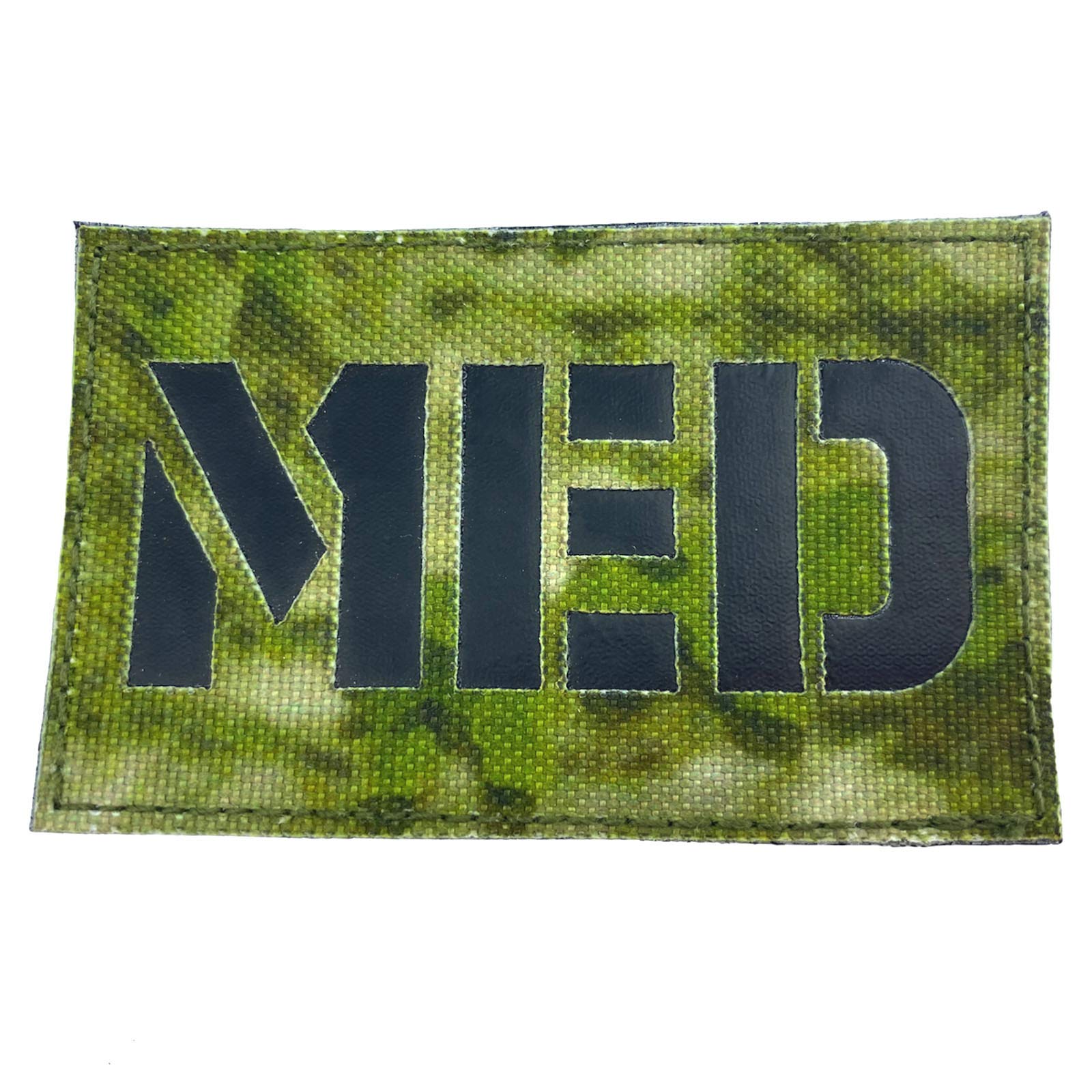 MED Medic Camouflage Tactical Laser Cut Airsoft Field Patch (ATACS FG)