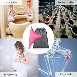 DDSHUN Female Urination Device Urinal Funnel Silicone Reusable Portable view 6