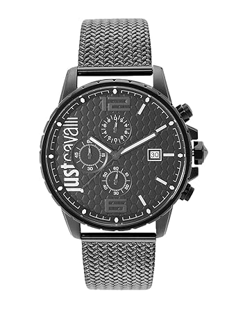 Just cavalli Black Chronograph Mens Watch-JC1G063M0075