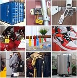 NC 100pcs PP Plastic Security Seals Lock Anti-Tamper Cable Ties Logistics view 7