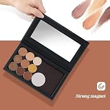 Lolalet 2 Pack Magnetic Makeup Palette Empty with Mirror for Eyeshadow Blush view 4