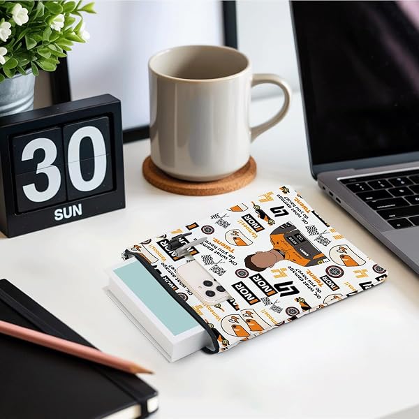 RACING FANS BOOK SLEEVE POUCH WATERPROOF BOOK COVERS RACING PRINTED POUCH WITH POCKETS PROTECTOR FOR BOOKS LOVER READER CHRISTMAS BIRTHDAY GIFTS FOR WOMEN GIRLS RACING FANS