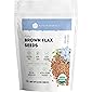 Organic Brown Flax Seeds - Kate Naturals | All-Natural, Non-GMO, Raw, Gluten-Free & Vegan Superfood Packed with Healthy…