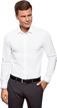 camicia attillata uomo