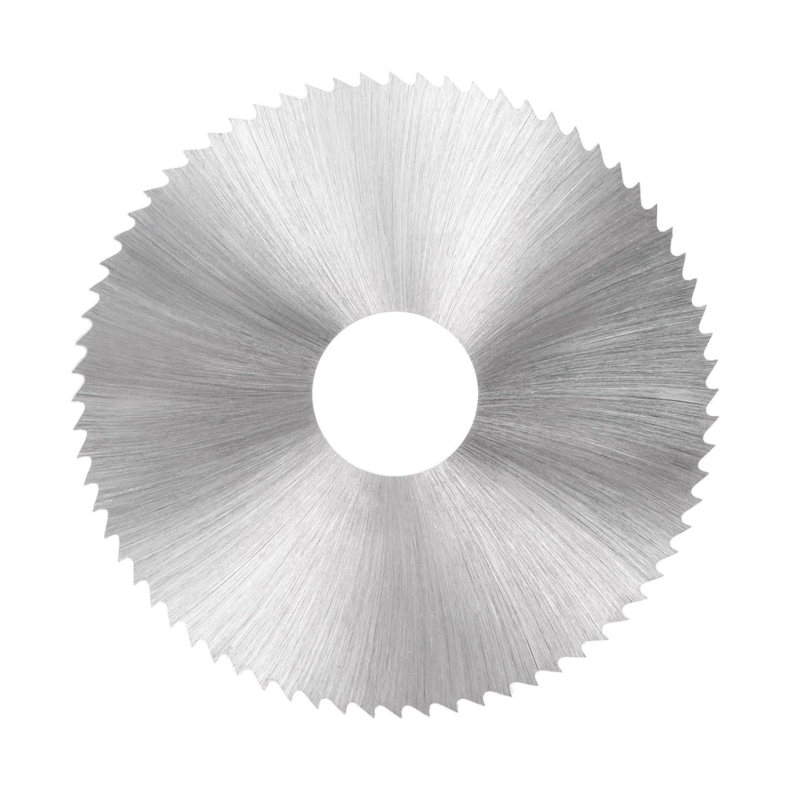 CoCud HSS Saw Blade, 2.5" Outer Dia 0.02" Thickness 72 Tooth, Circular Cutting Wheel Rotary Tools with 3/5" Arbor - (Applications: for Wood Cutting)