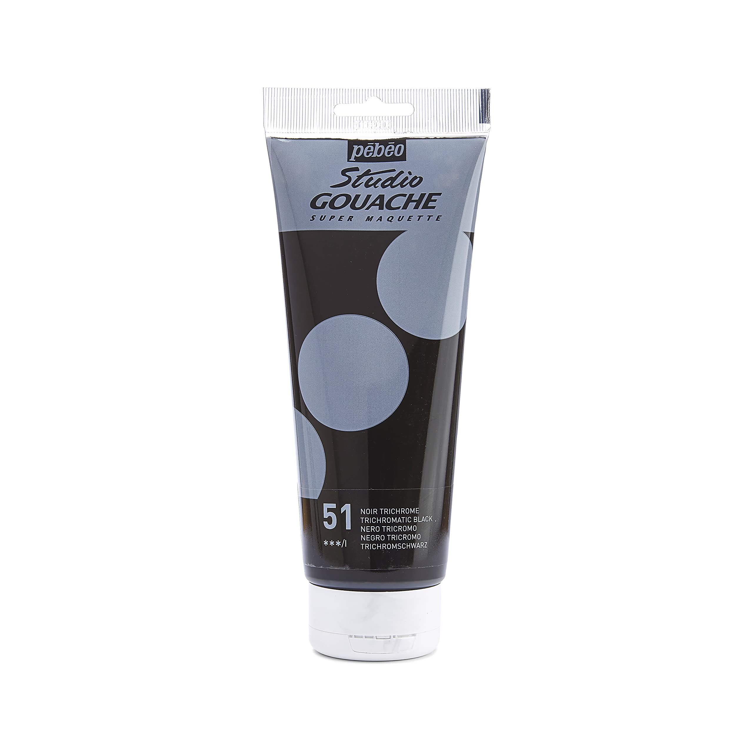 PEBEO 220 ml Studio Gouache, Trichromatic Black — image 1
