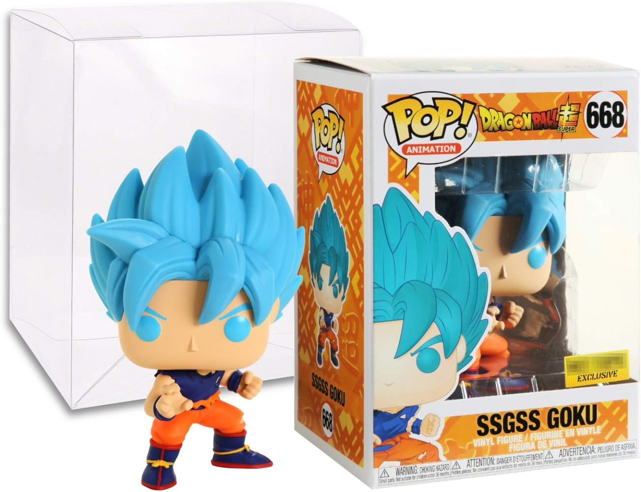blue goku funko pop