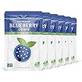 Nature's Turn Freeze-Dried Fruit Snacks, Blueberry Crisps, Pack of 6 (1.2 oz Each)
