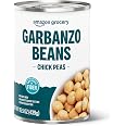 Amazon Grocery, Canned Garbanzo Beans, 15.5 Oz