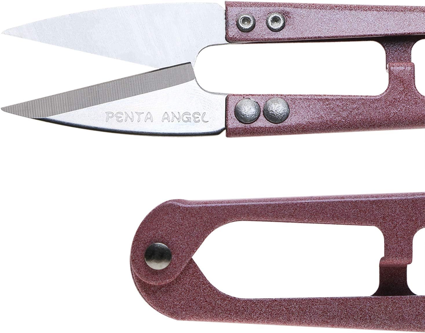 PENTA ANGEL 4.1inch Sewing Scissors Yarn Thread Cutter Mini Small Snips Trimming Nipper - Great for Stitch,DIY Supplies (3PCS, Multicolor): Toys & Games