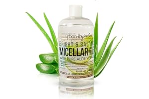 Urban Hydration Bright & Balanced Aloe Vera Leaf Micellar Water 10 OZ |Dirt & Make-up remover| Gentle Cleanser for All Skin Types | Hydrates & Purifies |Alcohol-Free, Paraben-Free (10 Oz)