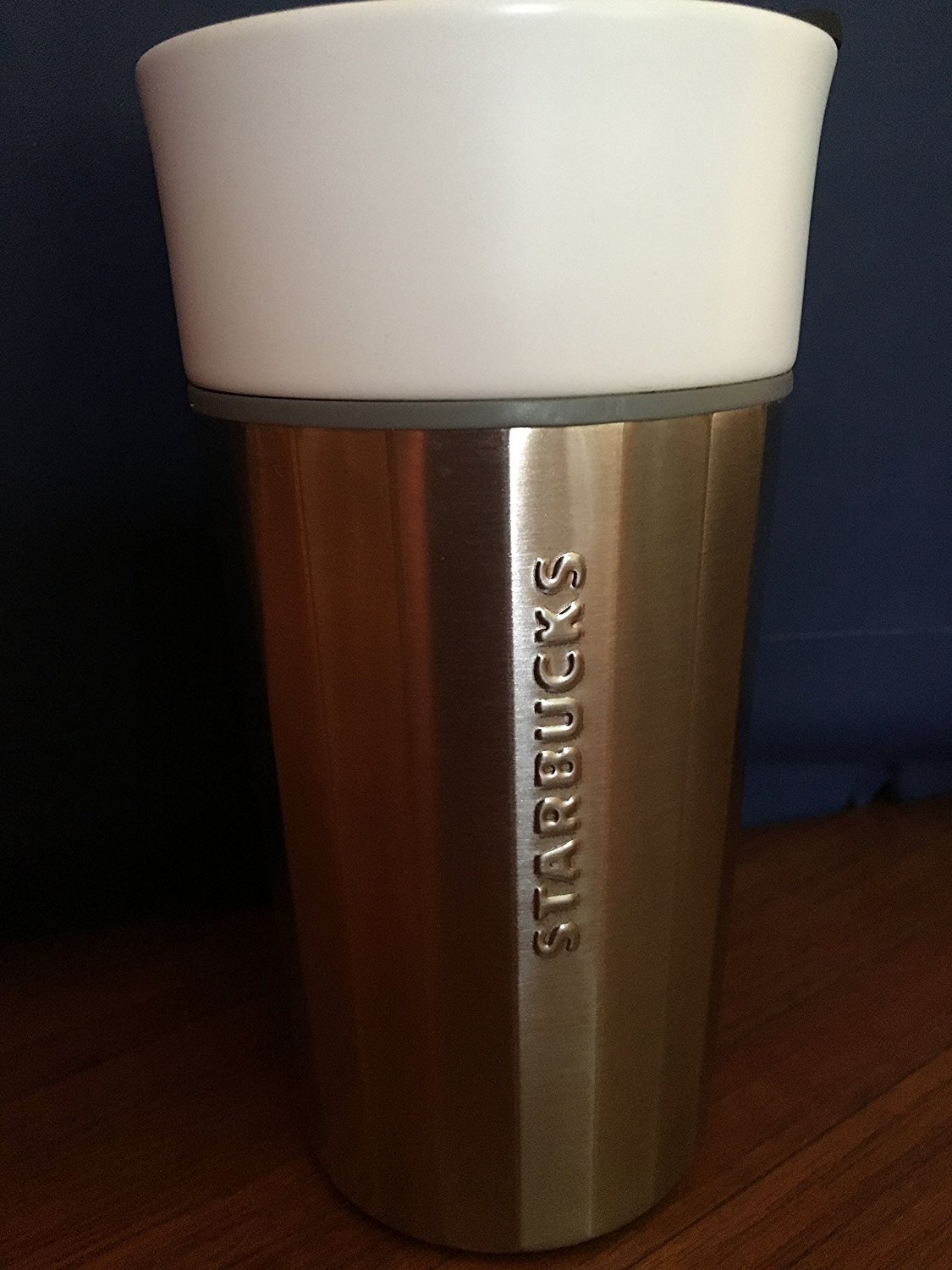 Starbucks Stainless Steel Tumbler Travel Mug 12 Oz White Ceramic Lined 2015 Buy Online In Fiji Starbucks Products In Fiji See Prices Reviews And Free Delivery Over 200 Fj Desertcart