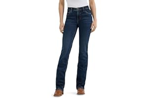Wrangler Womens Women's Willow Mid Rise Performance Waist Boot Cut Ultimate Riding JeanJeans