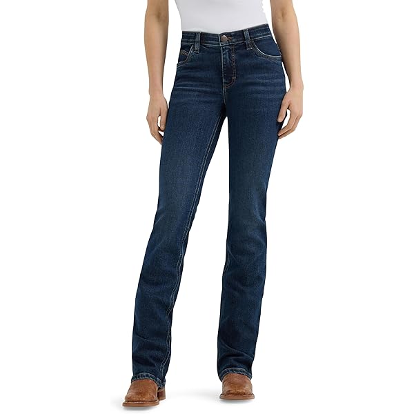 Bottes Western Ariat Femme – Delilah Marron Vieilli, Imperméables, Bout Rond, Neuves
