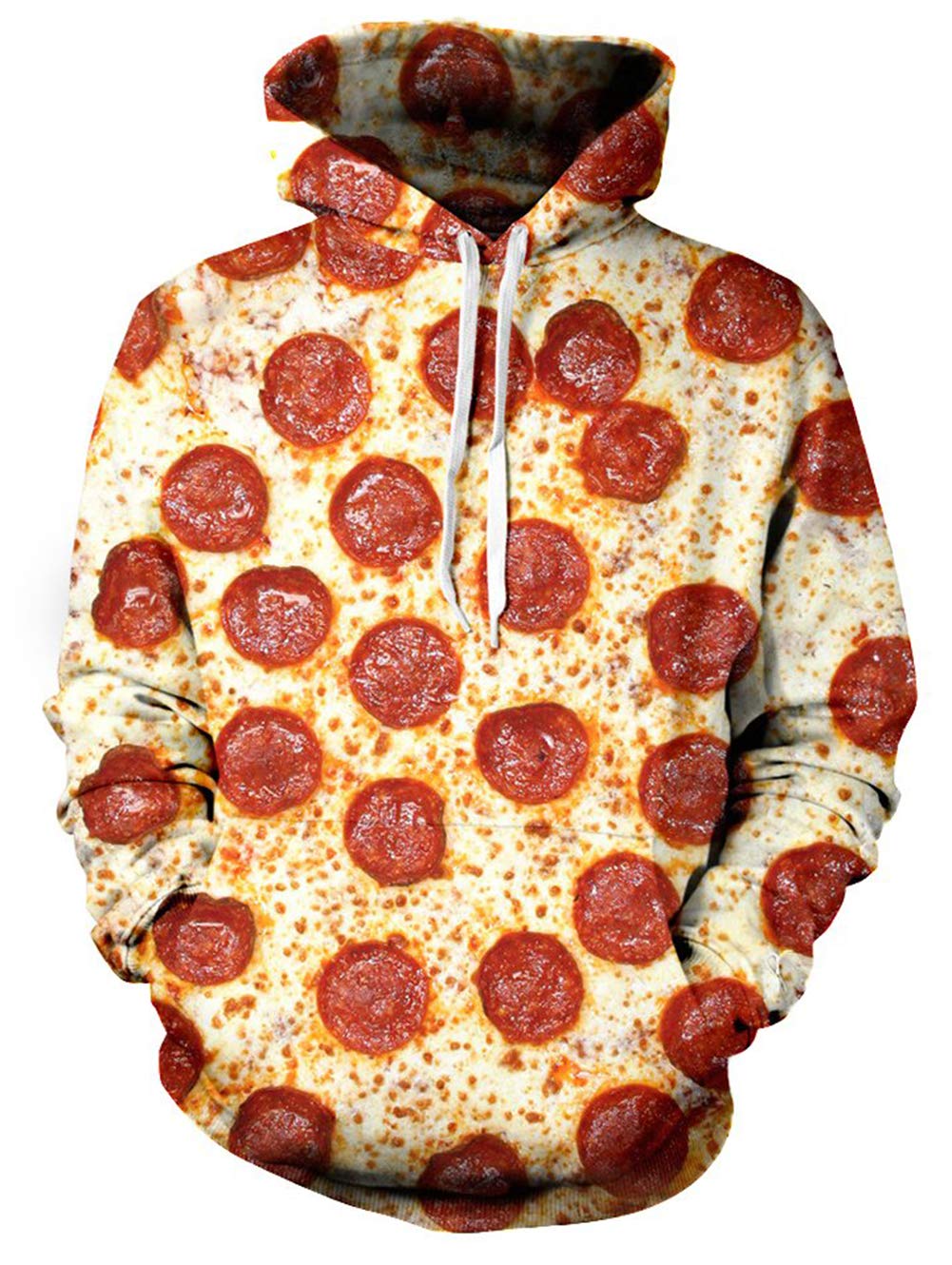 TUONROAD Unisex Paar Katze Pullover Kapuzenpullover Sweatshirt Weihnachten Grafik Langarm Sweatshirt Pullover Top Jumper