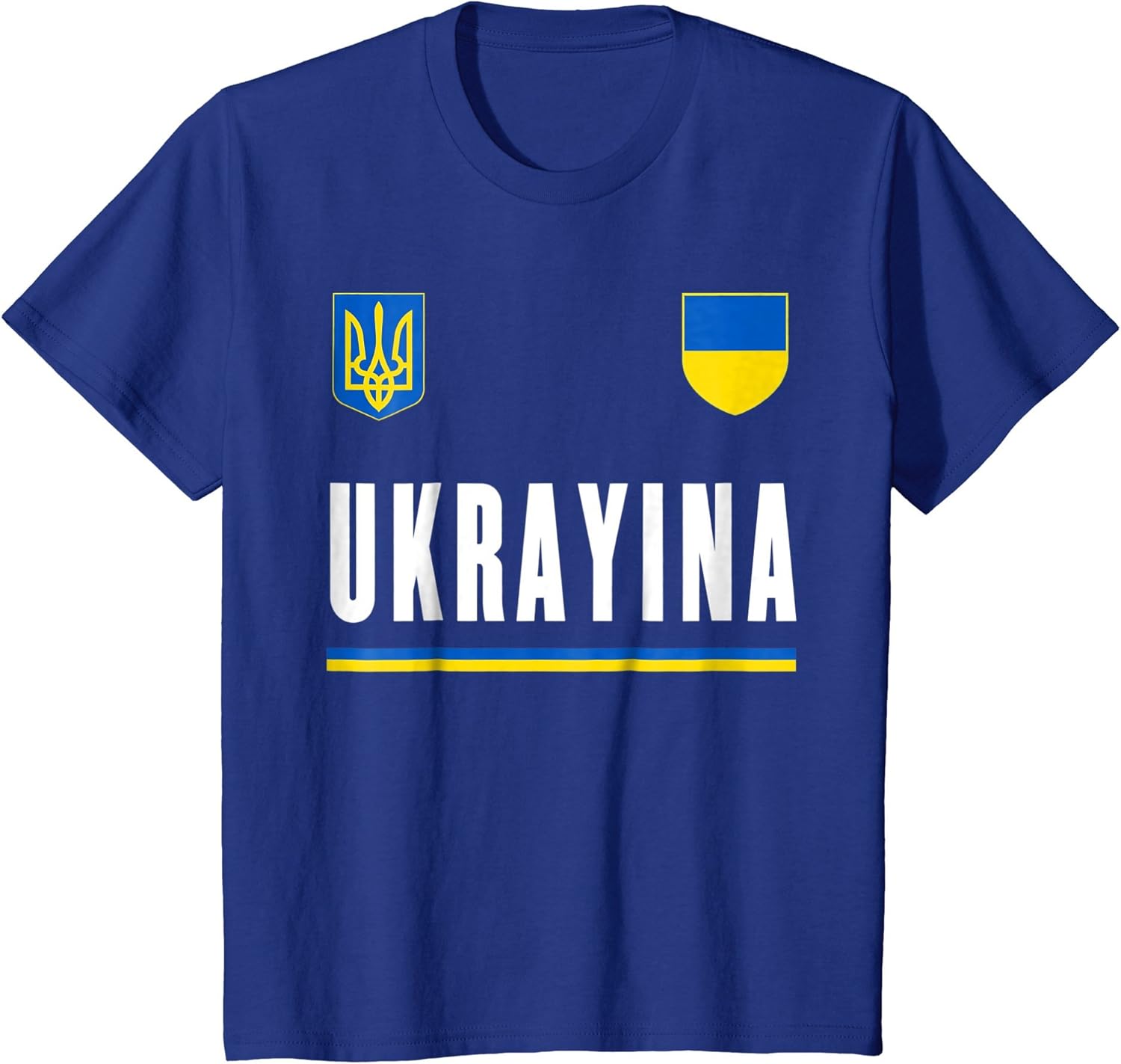 Amazon.com: Ukraine, Ukrayina Soccer T-Shirt - Ukrainian Football Jersey: Clothing