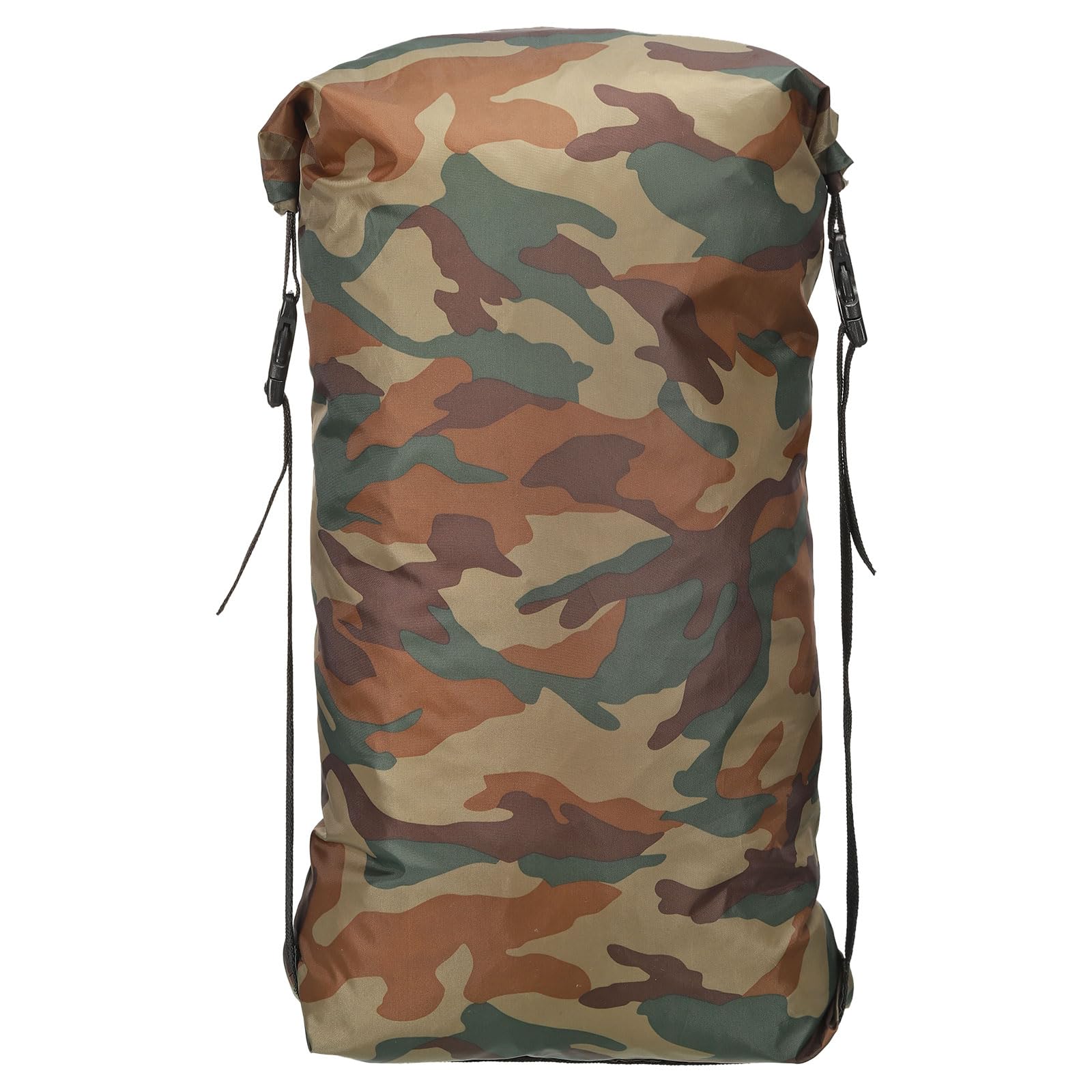 PATIKIL Compression Stuff Sack, L Size Waterproof Sleeping Bag Storage Sack Portable Compression Bag for Backpacking Camping, Camo