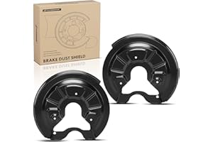 A-Premium Rear Side Brake Dust Shield Compatible with Volkswagen and Models - Jetta 2006 2010-2014, Golf 2010-2014, GTI 2010-