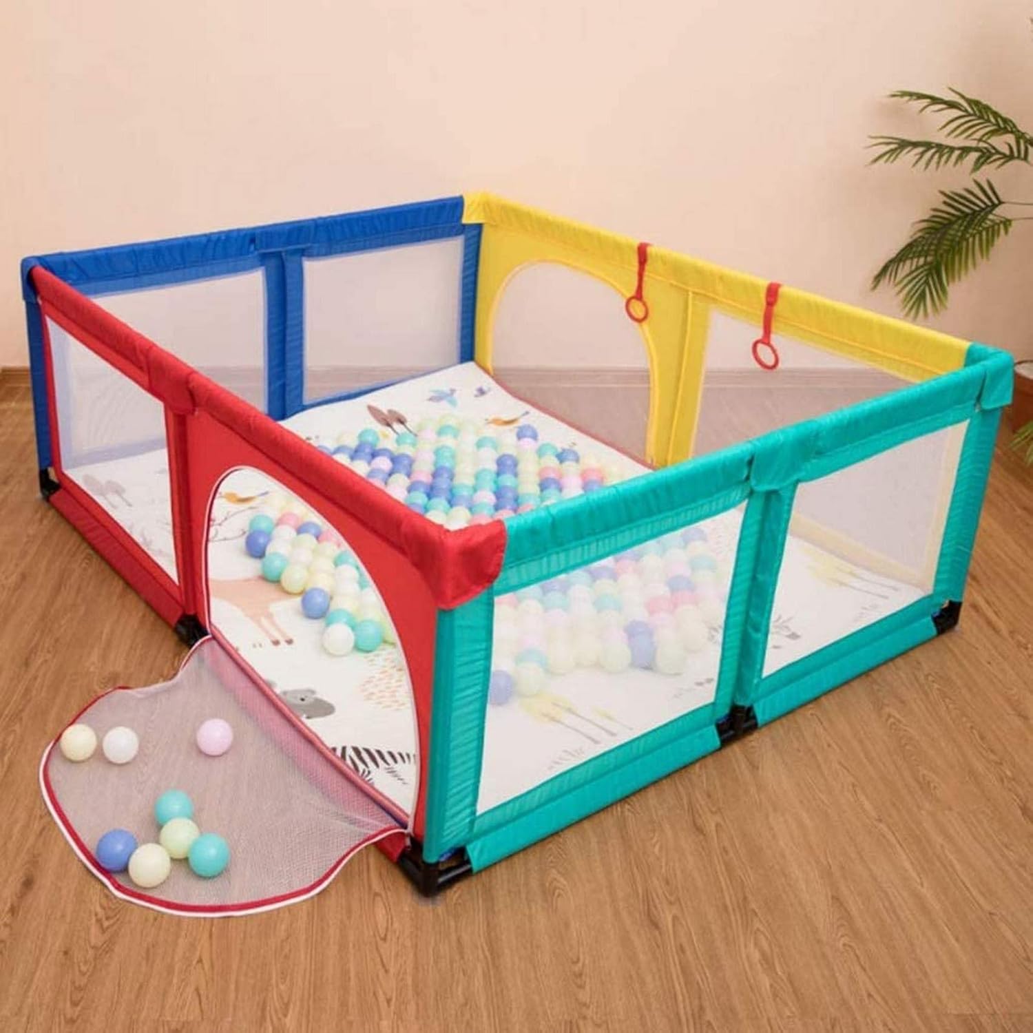 LJYY Kinderspielzaun, Indoor Home Baby Krabbelzaun, Zaun