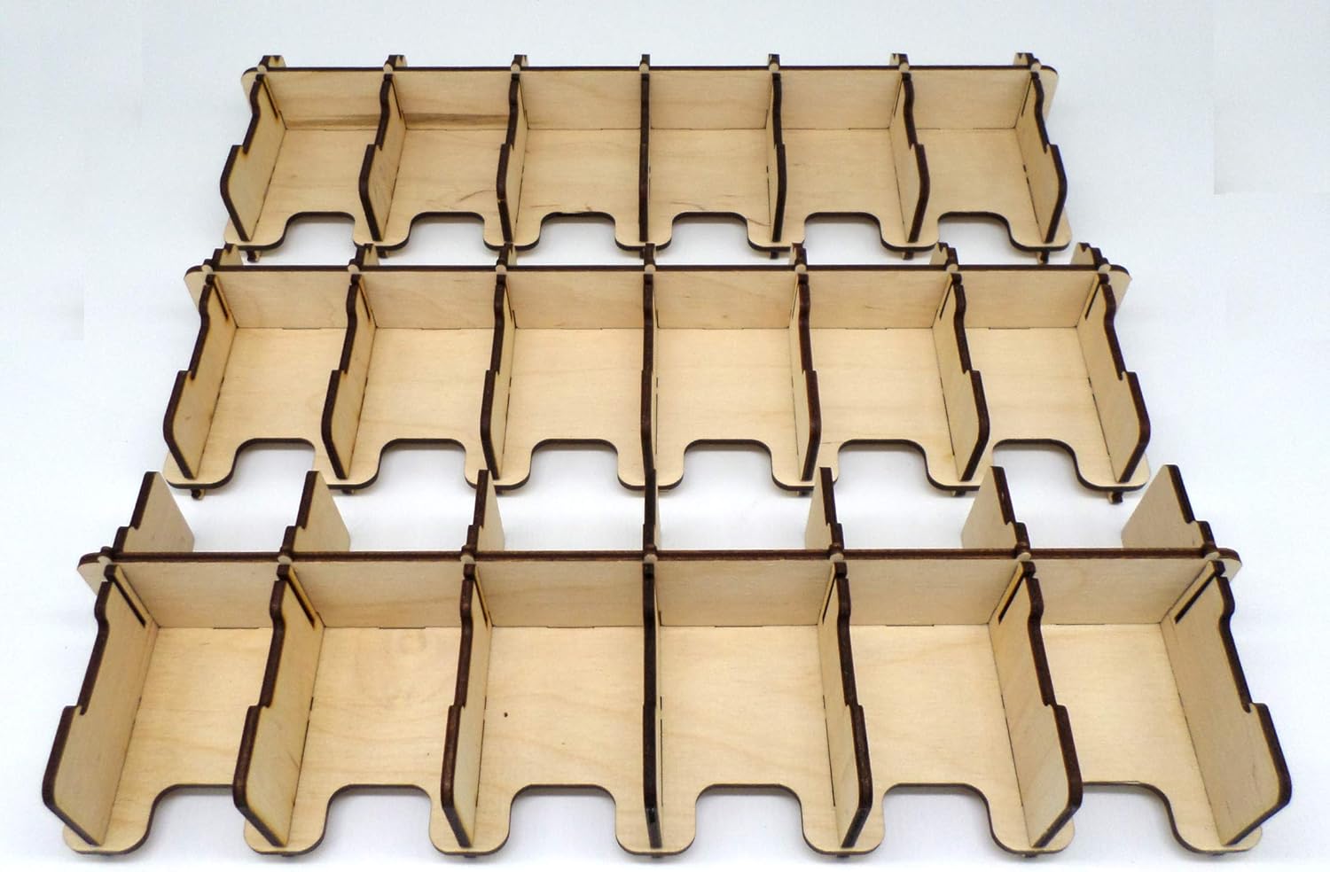 docsmagic.de Card Holder - 18-Compartment 1500+ Mini Cards, 18-compartment Mini, Small - Image 3