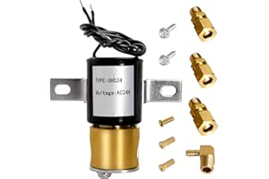 UP2WIN Replacement UHS24 Solenoid Valve, Humidifier Water Solenoid Valve Compatible with Honeywell HE265A HE360 HE260 HE220 HE225, Aprilaire Carrier Furnace Humidifier