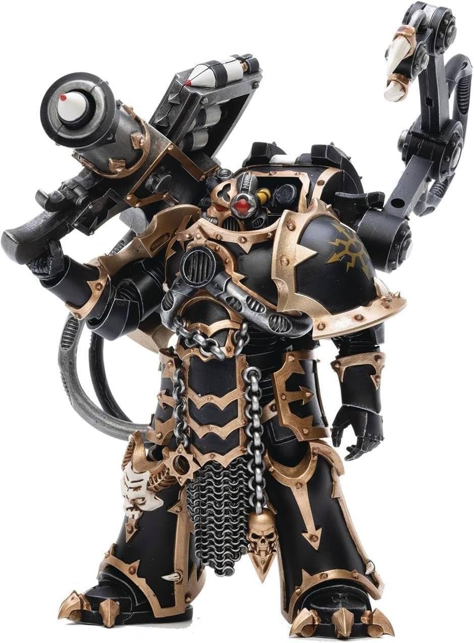 MERCHANDISING LICENCE Dark Source Trading - Joytoy Warhammer 40,000 Black Legion Havocs Marine 05 1/18 Figure (Net)