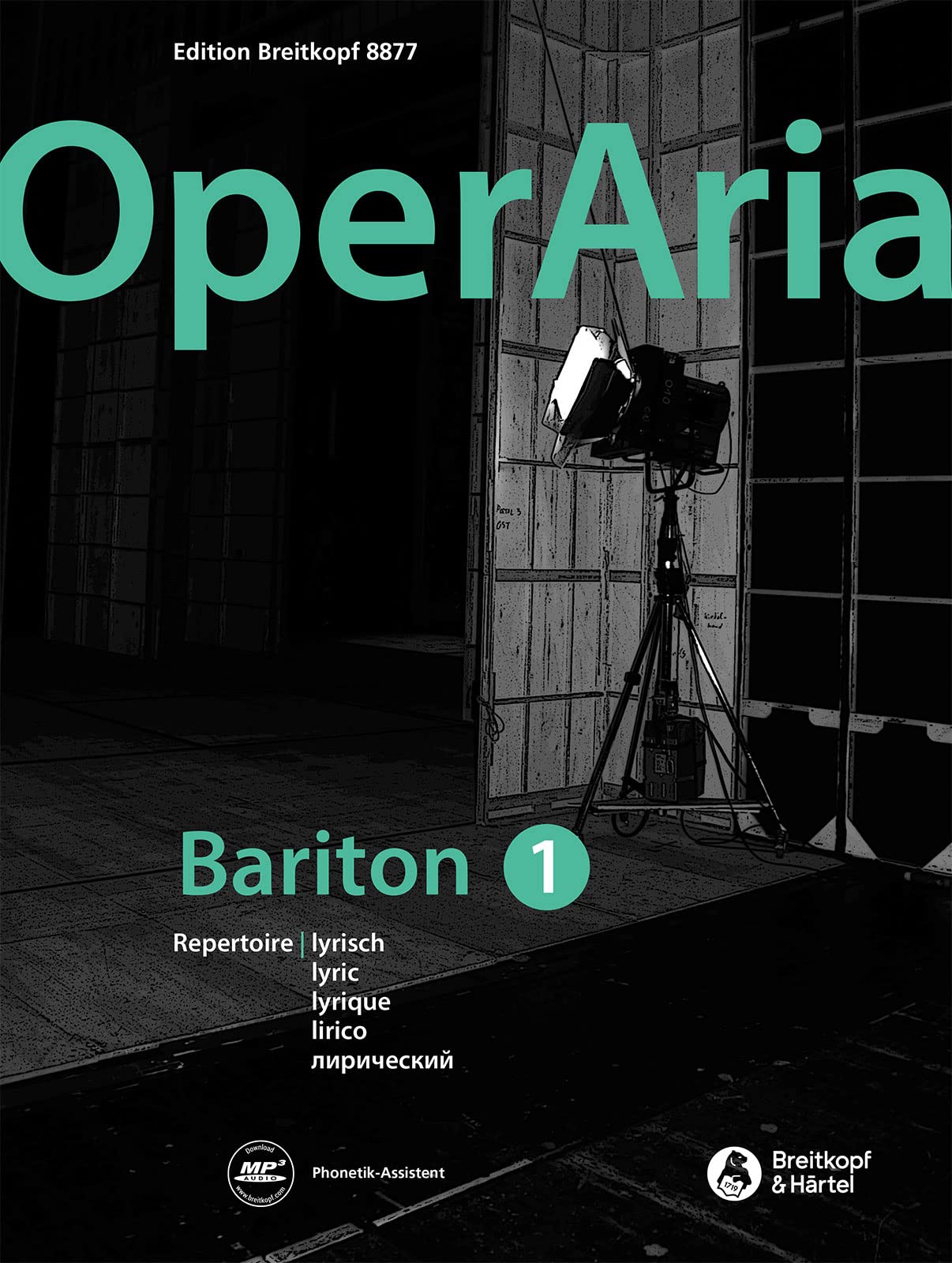 OperAria (Opera Arias) Baritone, Vol.1 (lyric) - Repertoire Collection - (EB 8877)