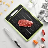 Wedhapy 4 in 1 Defrosting Board 8.27x12.24 Inch with Cutting Board & Grater view 5
