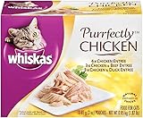 WHISKAS PURRFECTLY Chicken Variety Pack Wet Cat