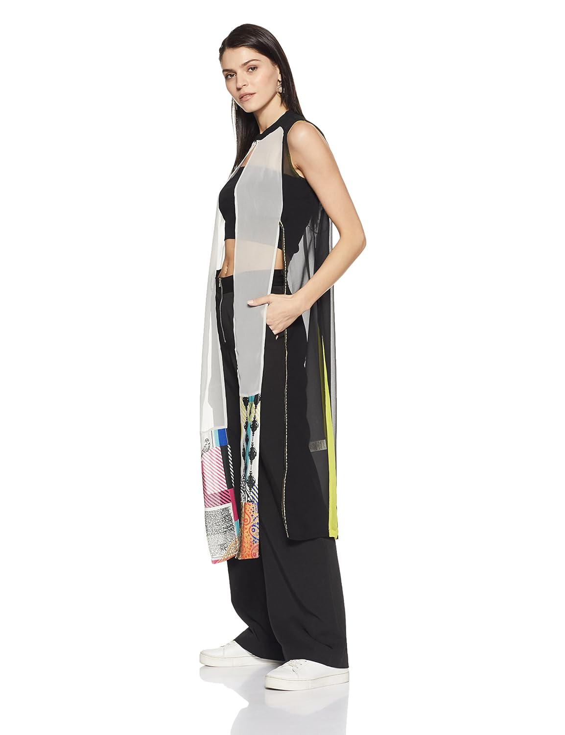 w for woman women's cape gilet