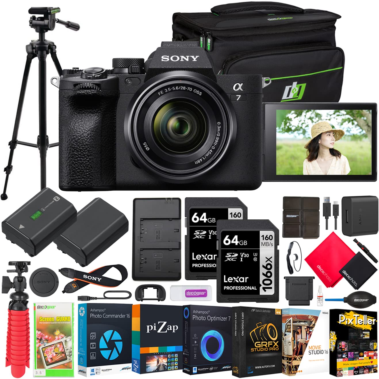 Sony a7 IV Mirrorless Full Frame Camera Body with