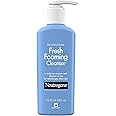 Neutrogena Fresh Foaming Gentle Daily Facial Cleanser & Makeup Remover, Oil-, Soap- & Alcohol-Free, Removes Dirt, Oil & Waterproof Makeup, Non-Comedogenic & Hypoallergenic, 9.6 fl. oz