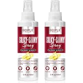 Goiple Wig Spray Extra Shine &amp; Detangling Control for Human, Synthetic Hair Silky Shiny Sprays | Heat Protection Wig Detangler Spray for Synthetic Wigs Renew Extentions &amp; Wigs (2PCS)