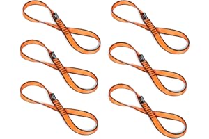 KLYTORX 18MM Nylon Climbing Sling Runner - 23KN CE2008/EN566 Certified Outdoor Climbing Webbing for Rock Climbing, Rappelling, Mountaineering, Swing Gear, Outdoor Adventures & Emergency Anchoring