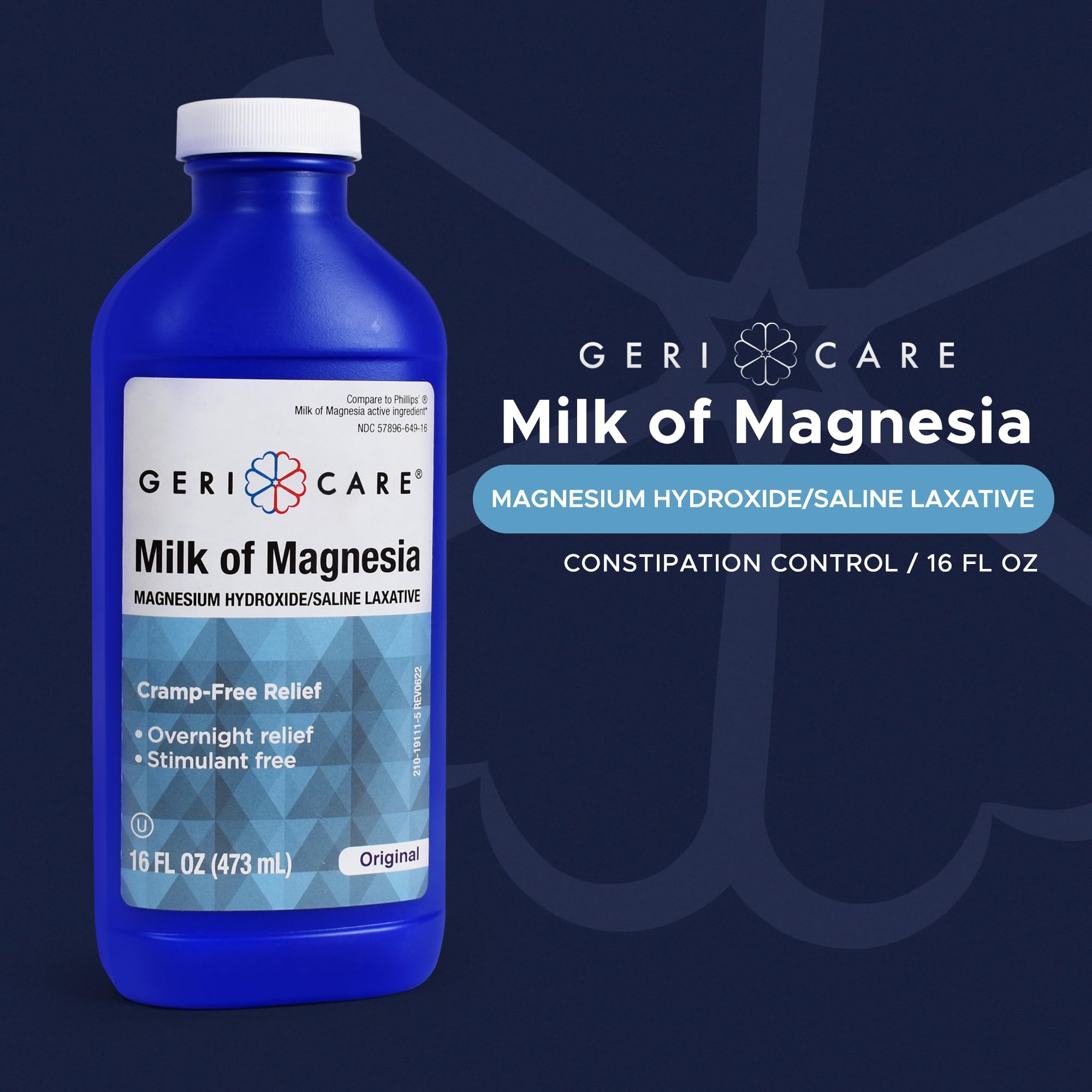 Mua GeriCare Milk of Magnesia, Magnesium Hydroxide 1200mg Fast