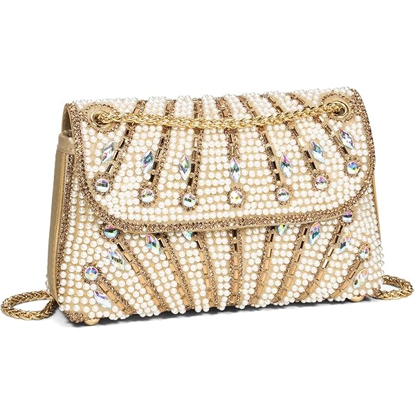 CORIOS Women's Round Ball Clutch Purse Rhinestones Evening Handbag