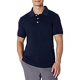 Amazon Essentials Men's Slim Fit Interlock Polo Shirt