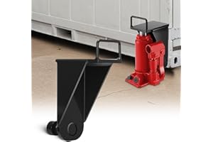 VEVOR Shipping Container Jack Lug with U-Shaped Handle, Storage Leveler Booster Withstands Sun & Rain, Heavy Duty Container J