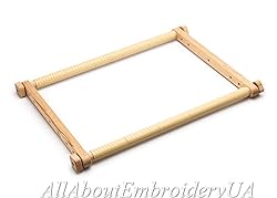 Needlepoint Embroidery Tapestry Scroll Frame Made