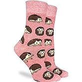 Cows in a Field Cotton Crew Socks by Good Luck Sock