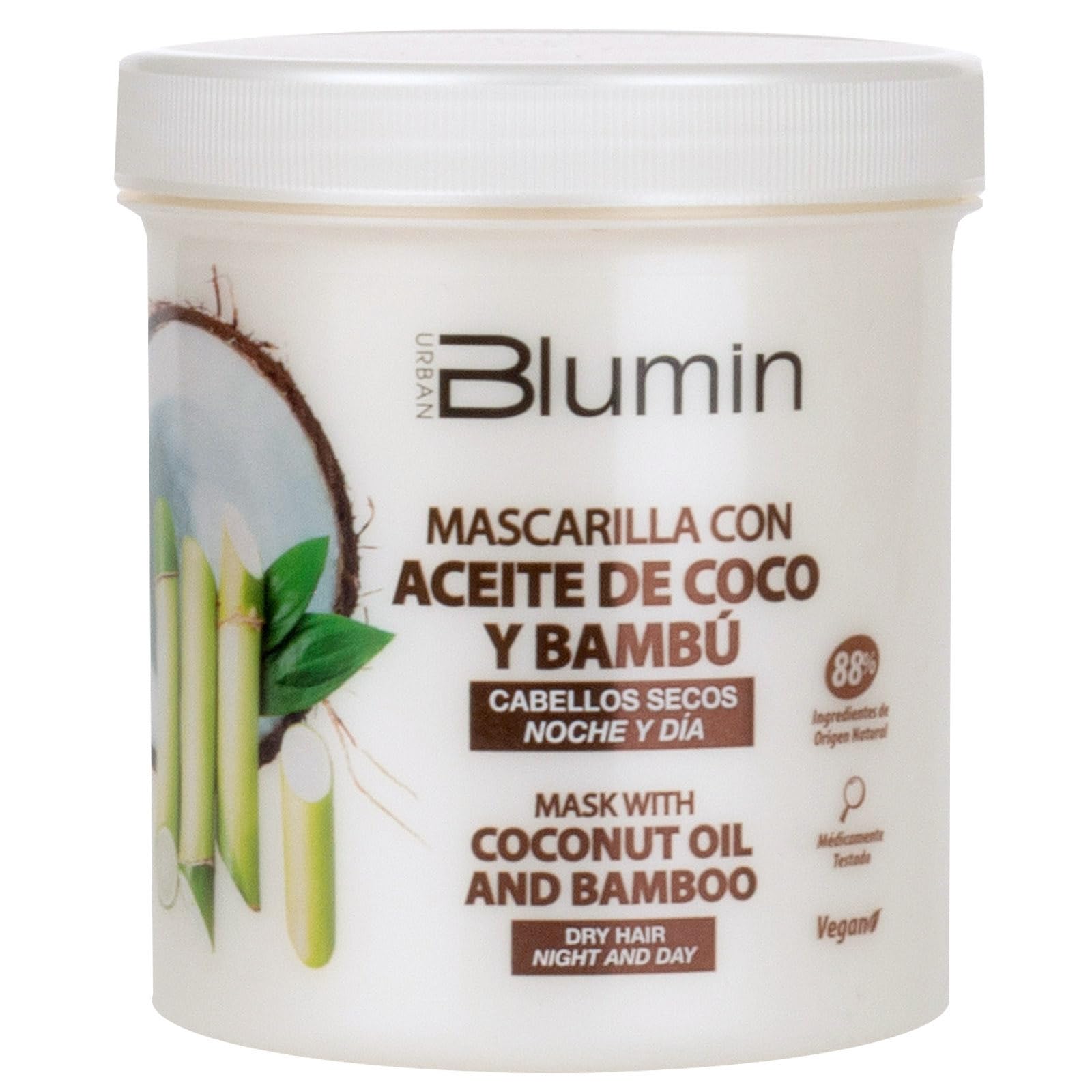 Blumin Urbanic Coconut Oil and Organic Bamboo Mask 700ml