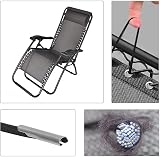 Centtechi Universal Replacement Cord 4 Pack for Zero Gravity Chairs Black view 5
