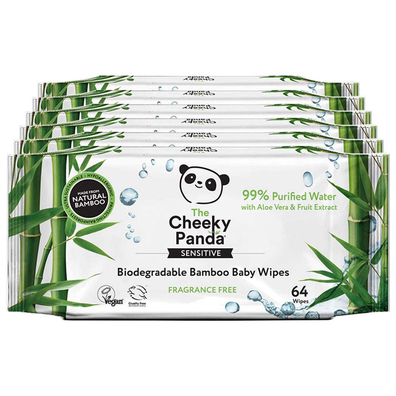 the cheeky panda wipes