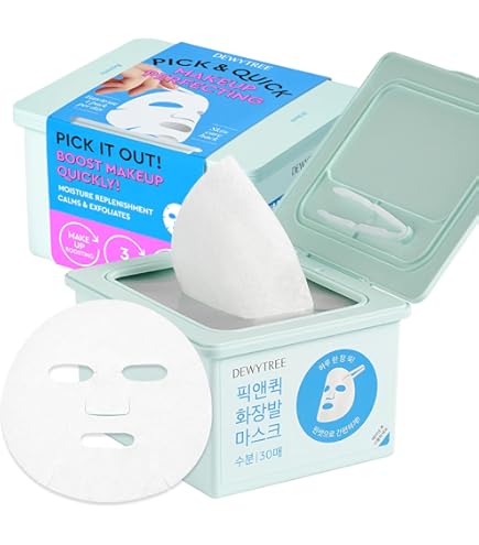 Amazon.com : DEWYTREE Pick and Quick Moisture Full Mask 30 Sheets