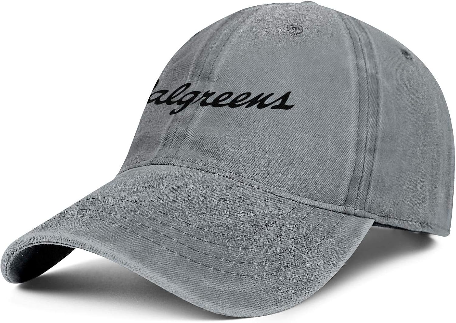 CAEEKER Men Women�s BlackLogoWalgreens Cap Cool Cowboy