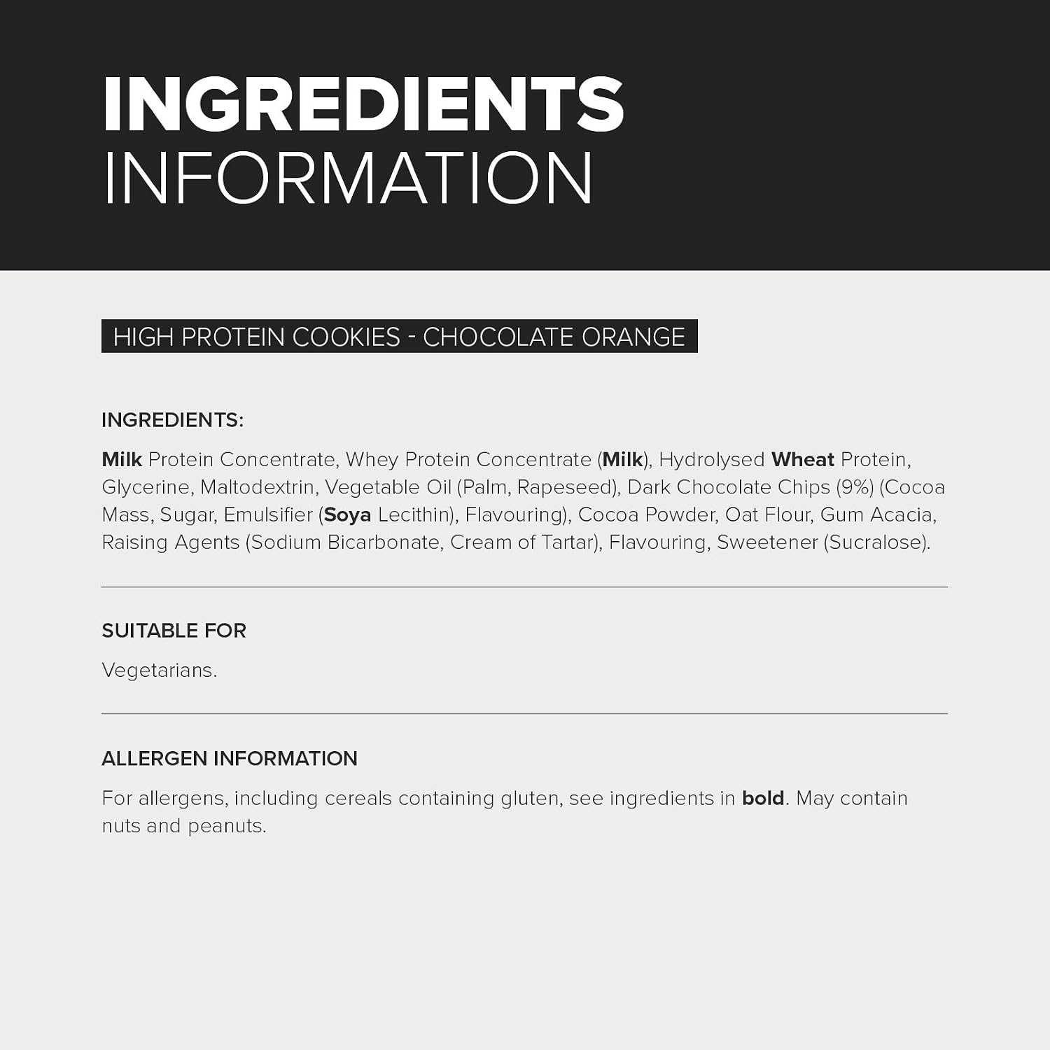 Bulk High Protein Cookie, Chocolate Orange, 75 g, Pack of 12, 12 count (Pack of 1) - Image 5