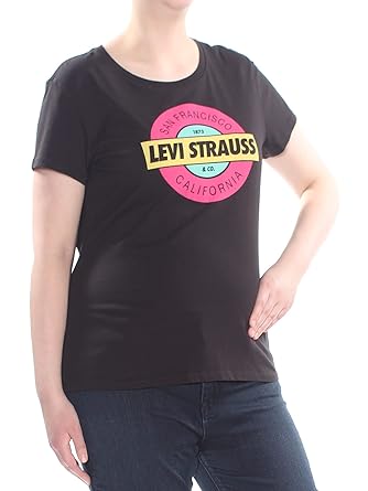 womens black levi top